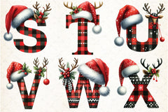 Christmas Alphabet Clipart Bundle 3 - CraftNest - Digital Crafting and Art