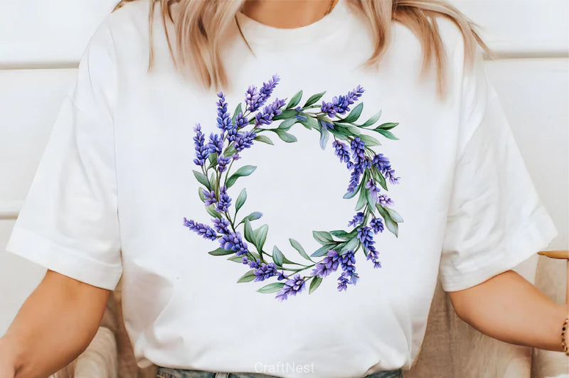 Purple Flowers Clipart Bundle - CraftNest - Digital Crafting and Art