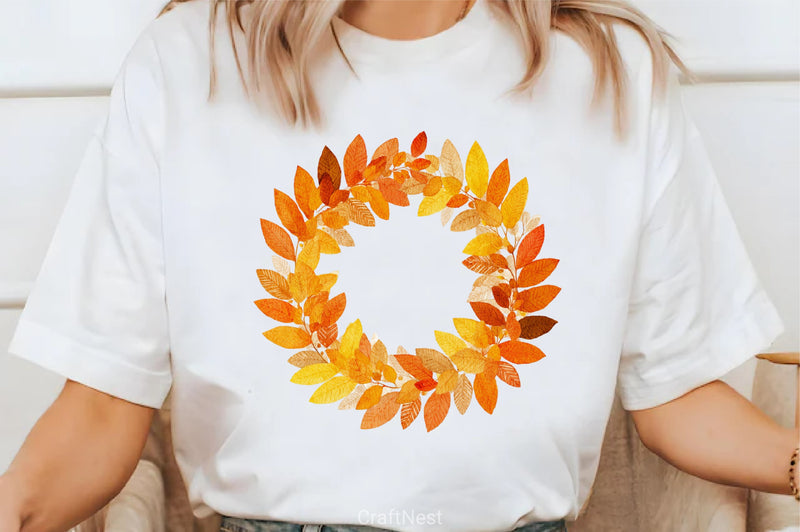 Burnt Orange Autumn Clipart Bundle 2 - CraftNest - Digital Crafting and Art