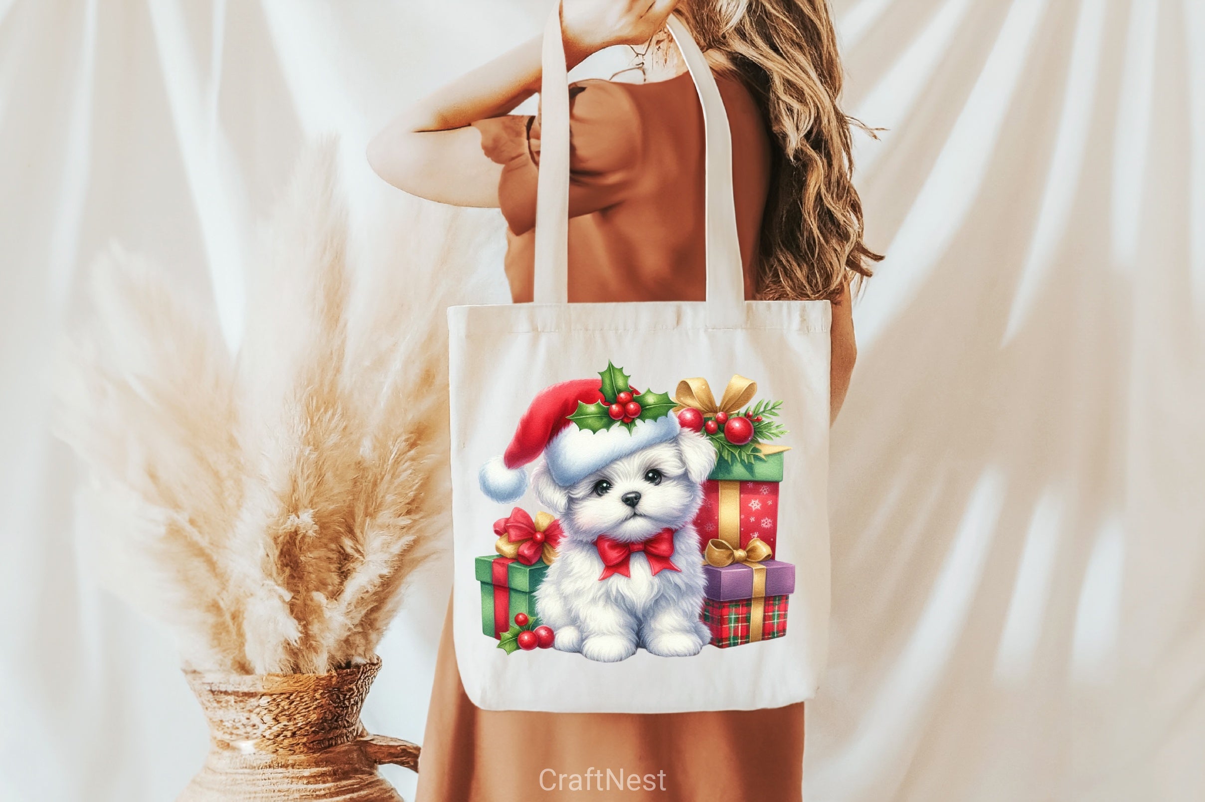 Christmas Dog Clipart Bundle 6 - CraftNest - Digital Crafting and Art