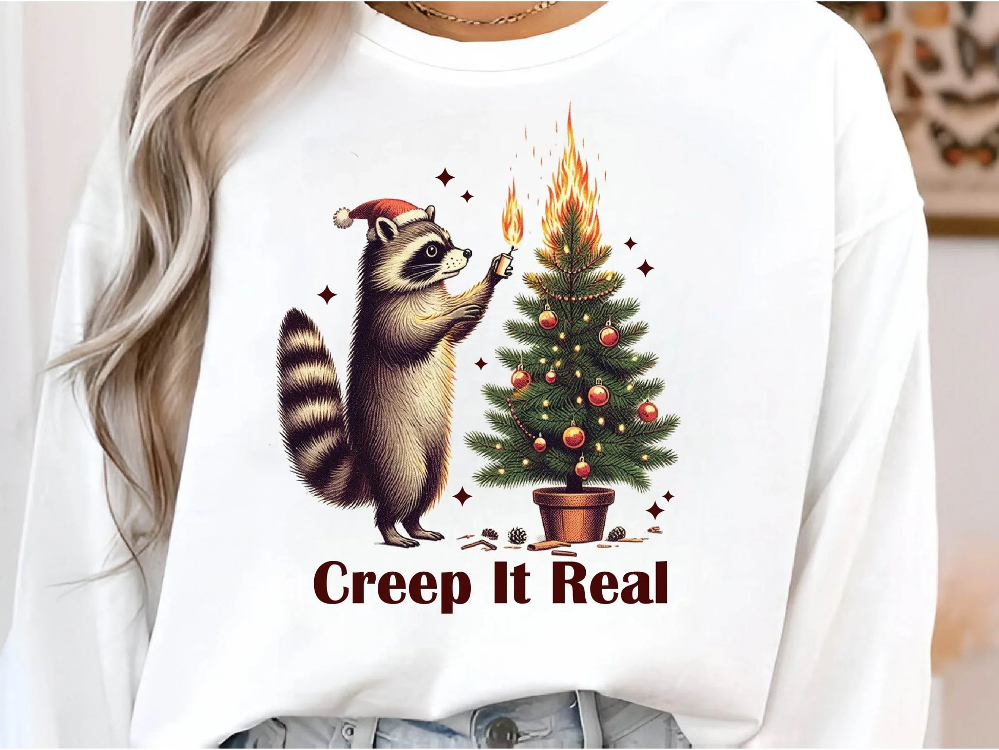 Raccoon Winter Animal Christmas Clipart Bundle - CraftNest - Digital Crafting and Art