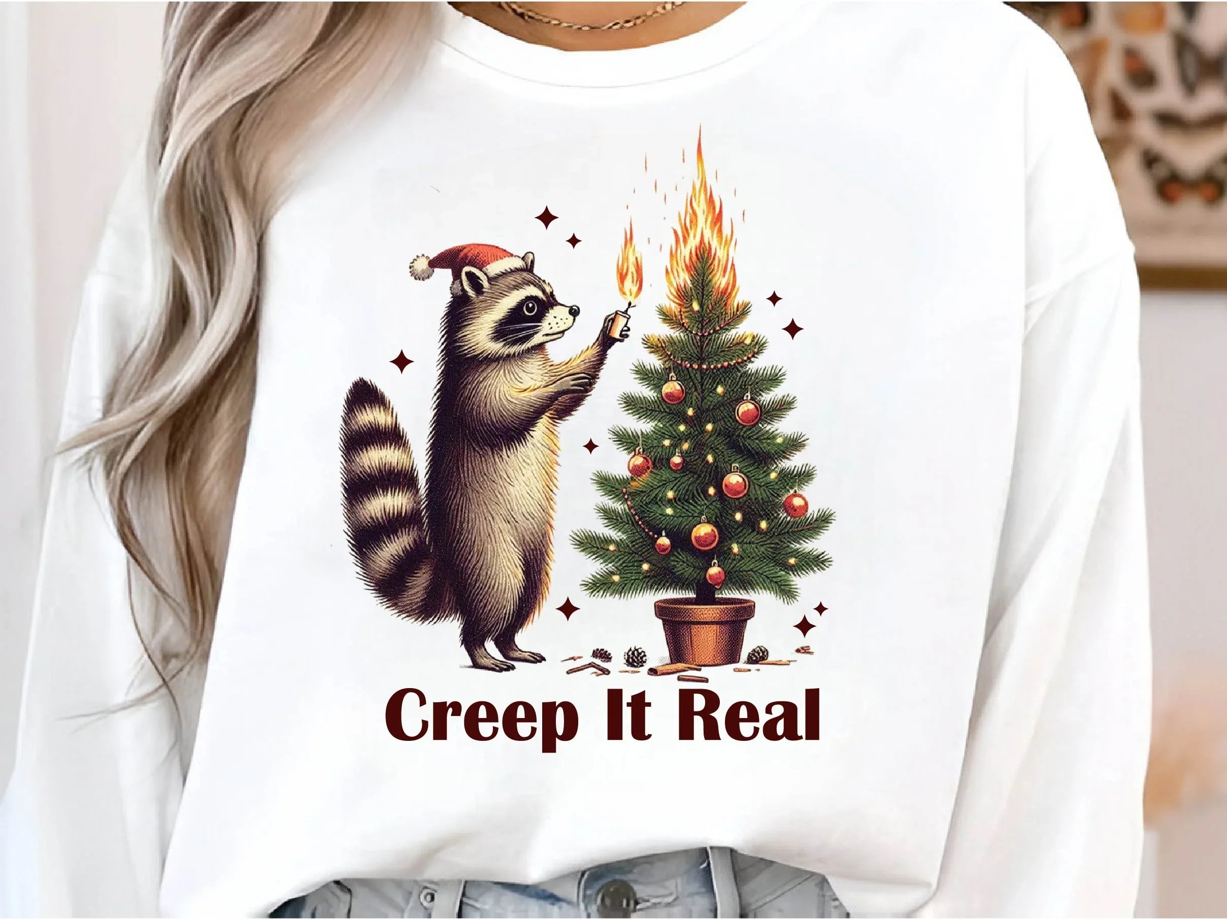 Raccoon Winter Animal Christmas Clipart Bundle - CraftNest - Digital Crafting and Art