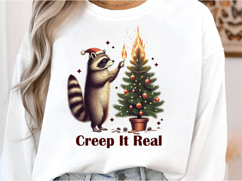 Raccoon Winter Animal Christmas Clipart Bundle - CraftNest - Digital Crafting and Art