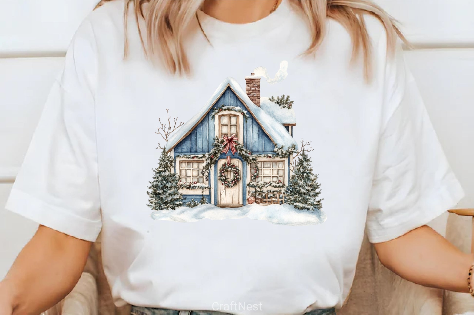 Blue Royalty Christmas Clipart Bundle - CraftNest - Digital Crafting and Art