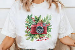 Christmas Travel Watercolor Clipart Bundle - CraftNest - Digital Crafting and Art