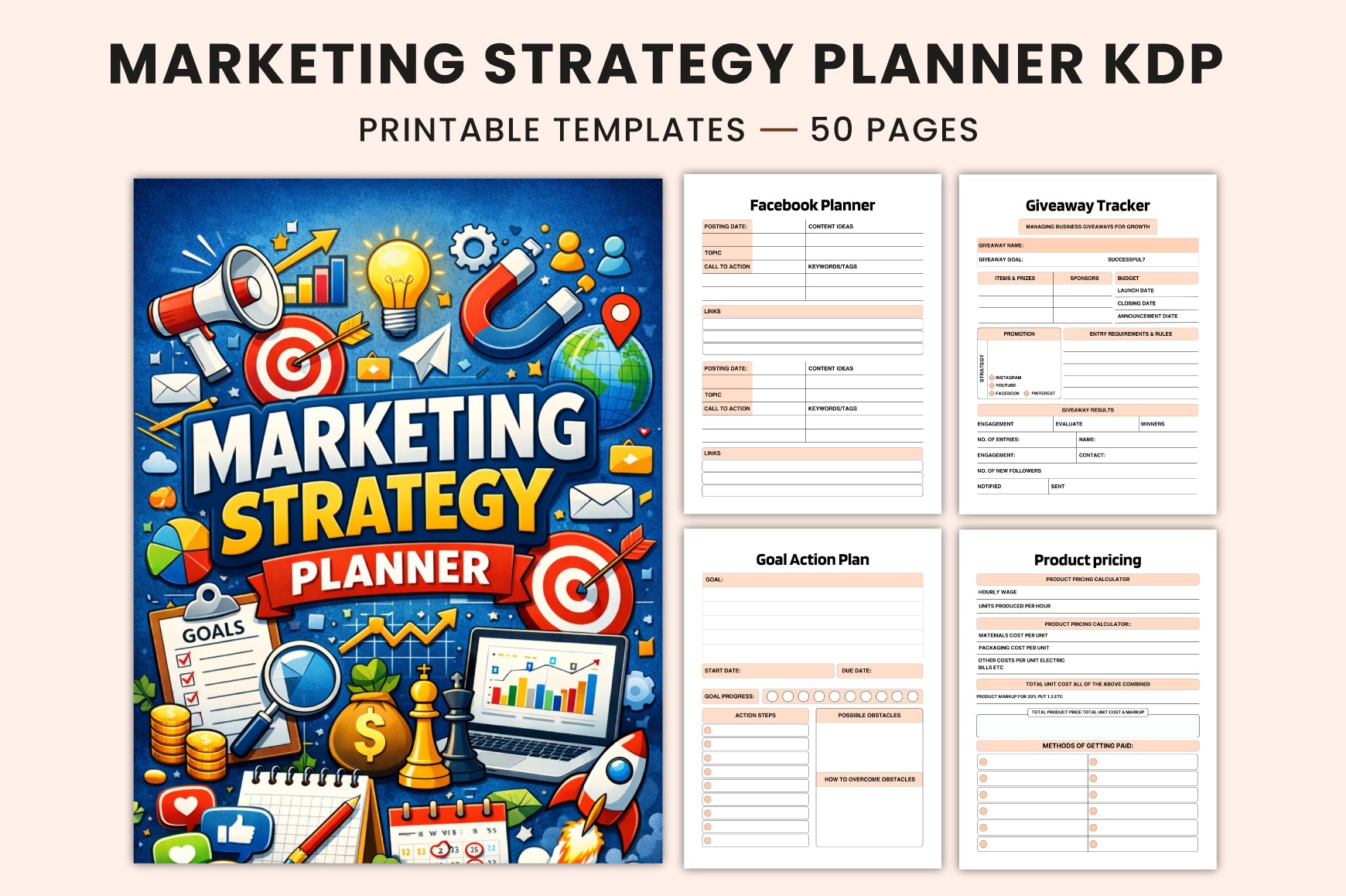 Marketing Strategy Planner Template