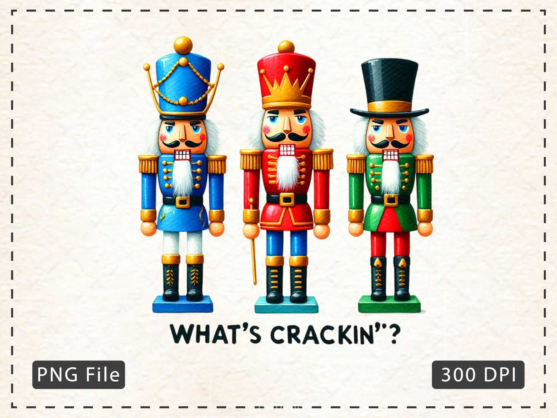 What's Crackin Glitter Nutcracker Clipart Bundle - CraftNest - Digital Crafting and Art