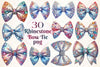 Rhinestone Bow Tie Clipart Bundle 3