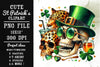 1 St Patricks Skull Clipart Bundle