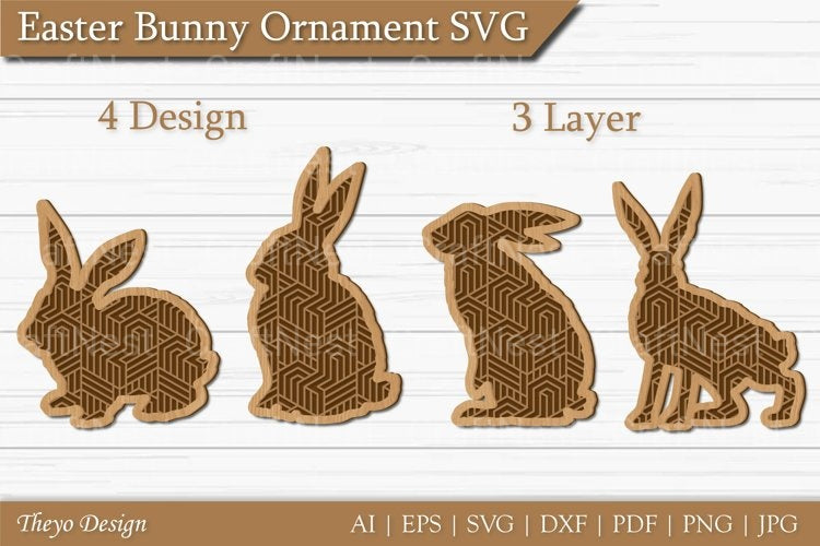 Easter Bunny SVG Bundle