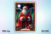 Christmas Santa Claus Tarot Card Clipart Bundle