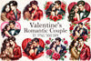 Romantic Couple Valentine Clipart Bundle