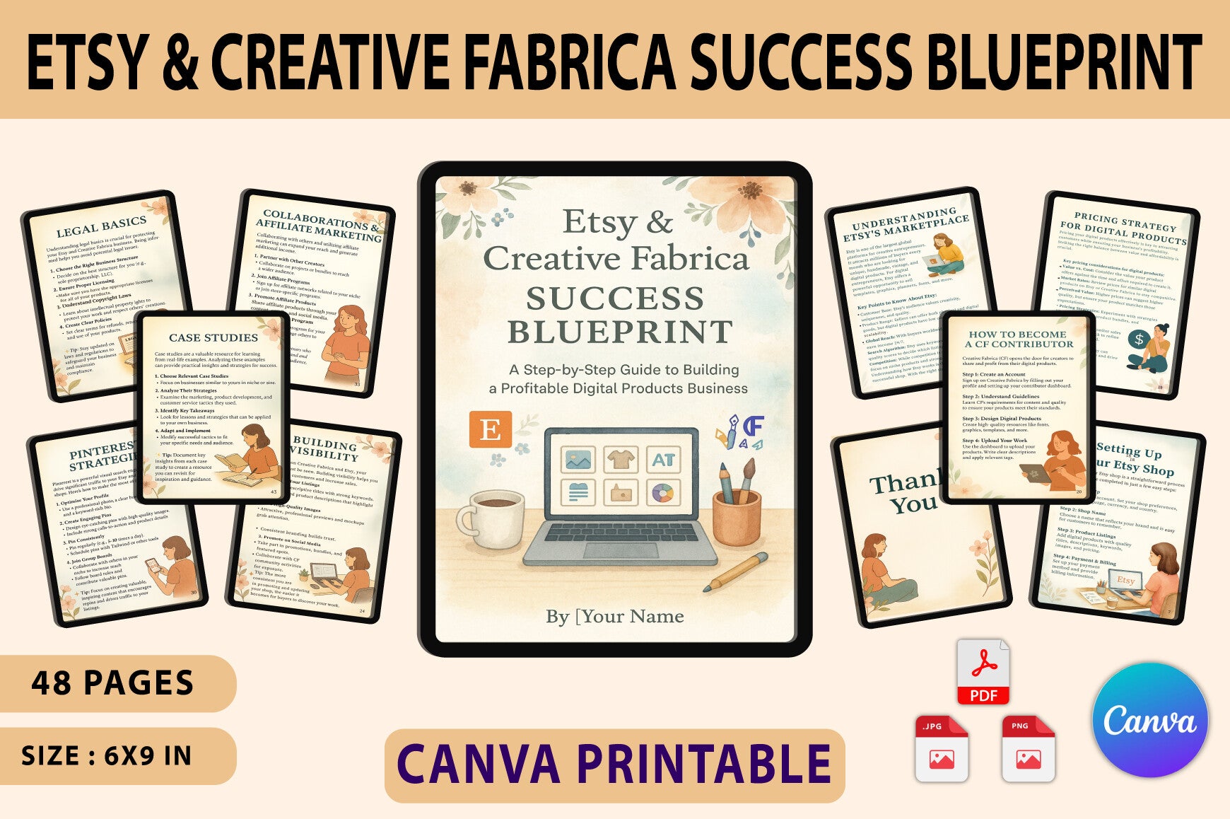 Etsy Creative Fabrica Success Planner