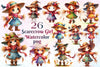 Scarecrow Girl Clipart Bundle