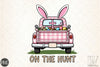 Retro Easter Truck Clipart Bundle