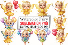 Fairy Clipart Bundle 3 - CraftNest - Digital Crafting and Art