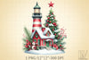 Lighthouse Christmas Clipart Bundle 1