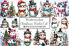 Christmas Cat Clipart Bundle 6