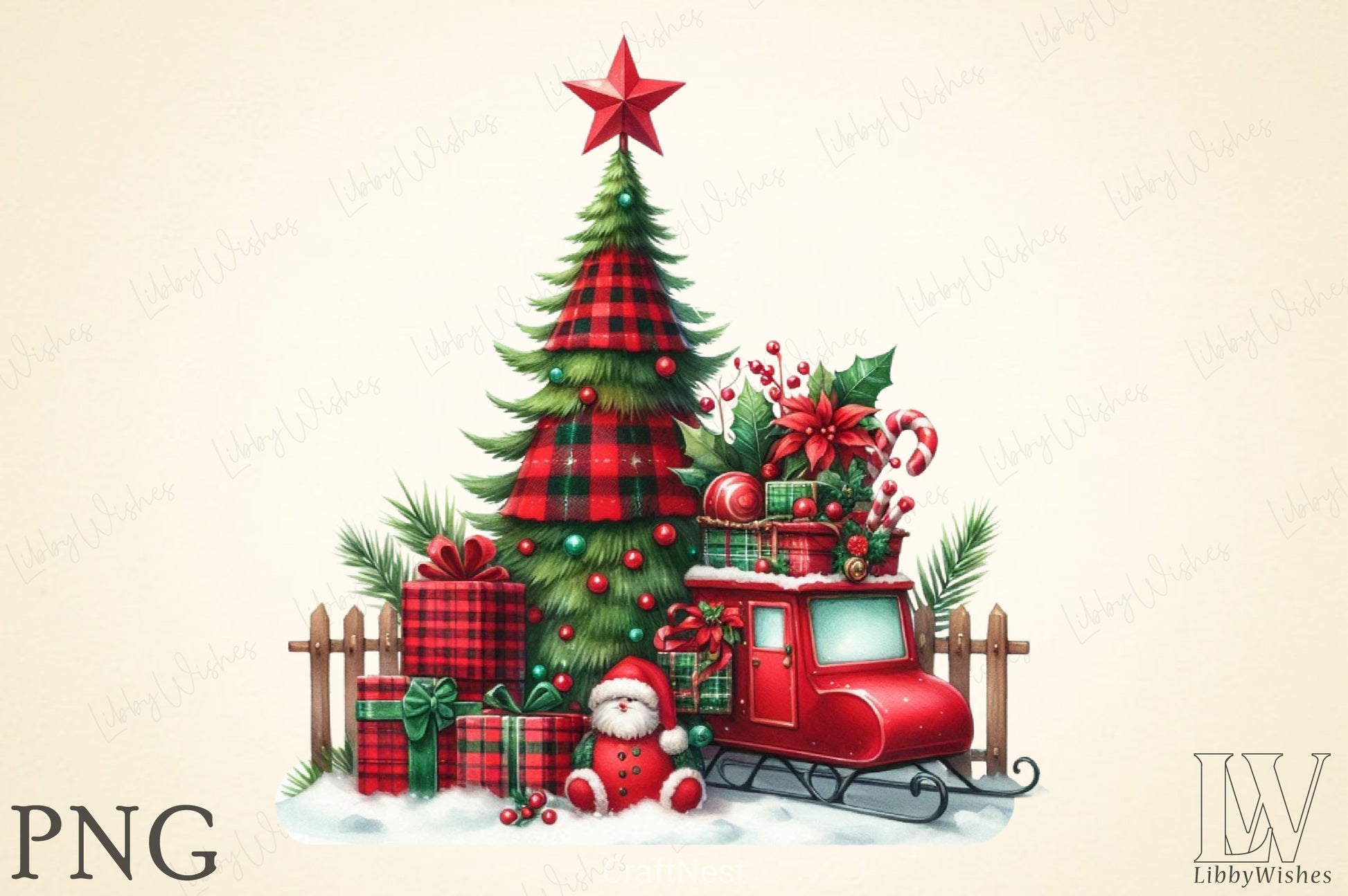 Christmas Winter Clipart Bundle - CraftNest - Digital Crafting and Art