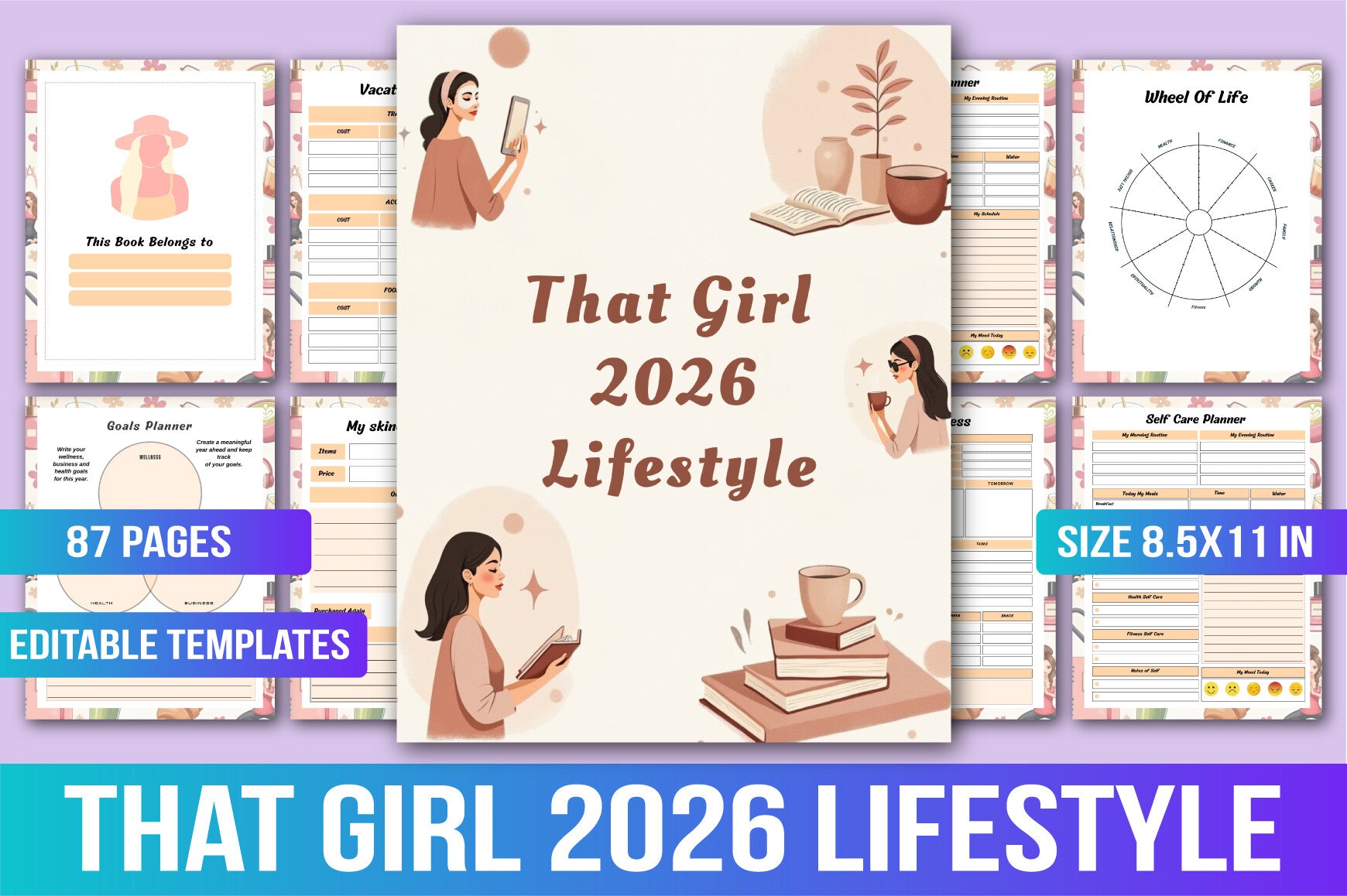 That Girl Lifestyle Planner