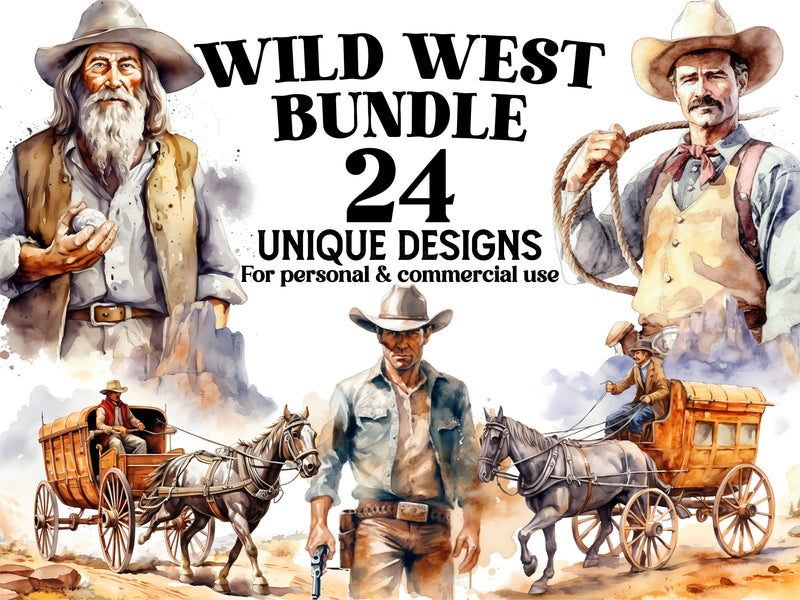 Wild West Clipart - CraftNest