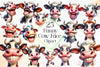 Funny Cow Clipart Bundle 8