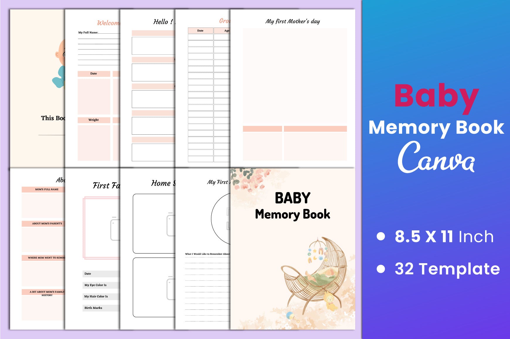 Baby Memory Journal