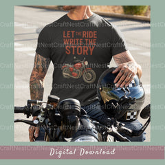 Let The Ride Write The Story Clipart Bundle - CraftNest - Digital Crafting and Art