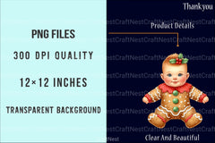 Christmas Babies Clipart Bundle - CraftNest - Digital Crafting and Art