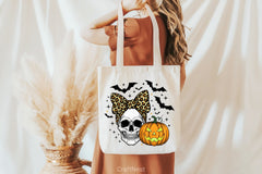 Skull & Bow Pumpkin Halloween Clipart Bundle - CraftNest - Digital Crafting and Art