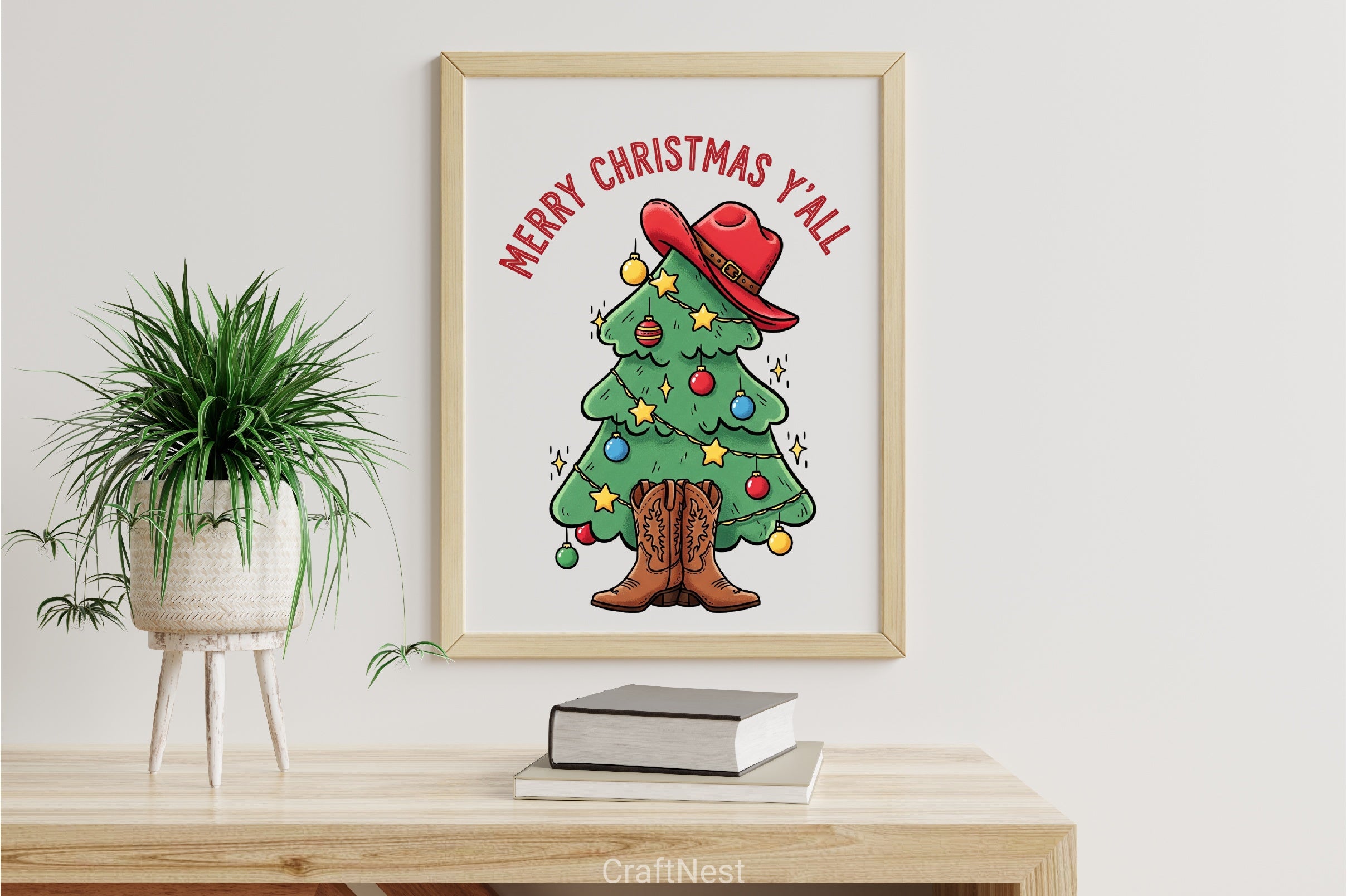 Merry Christmas Y'All Clipart Bundle 2 - CraftNest - Digital Crafting and Art