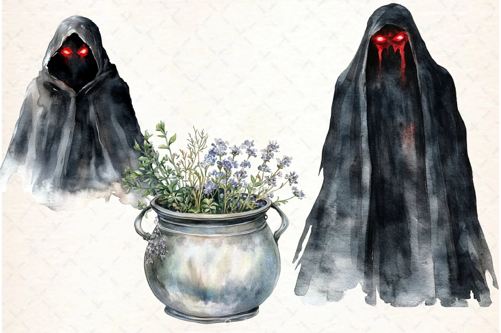 Spooky Halloween Clipart Bundle 2 - CraftNest - Digital Crafting and Art