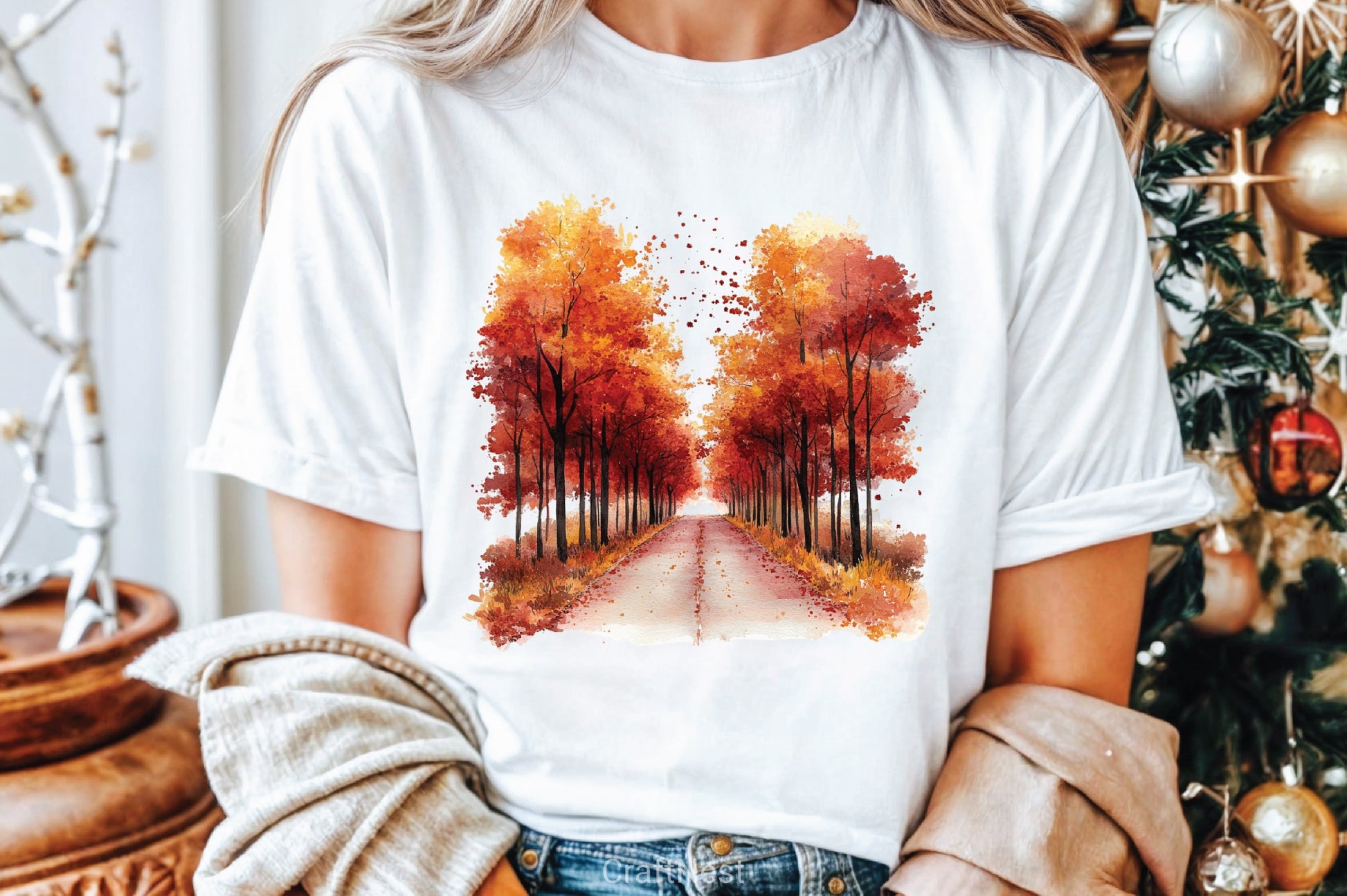 Burgundy Autumn Clipart Bundle 5 - CraftNest - Digital Crafting and Art