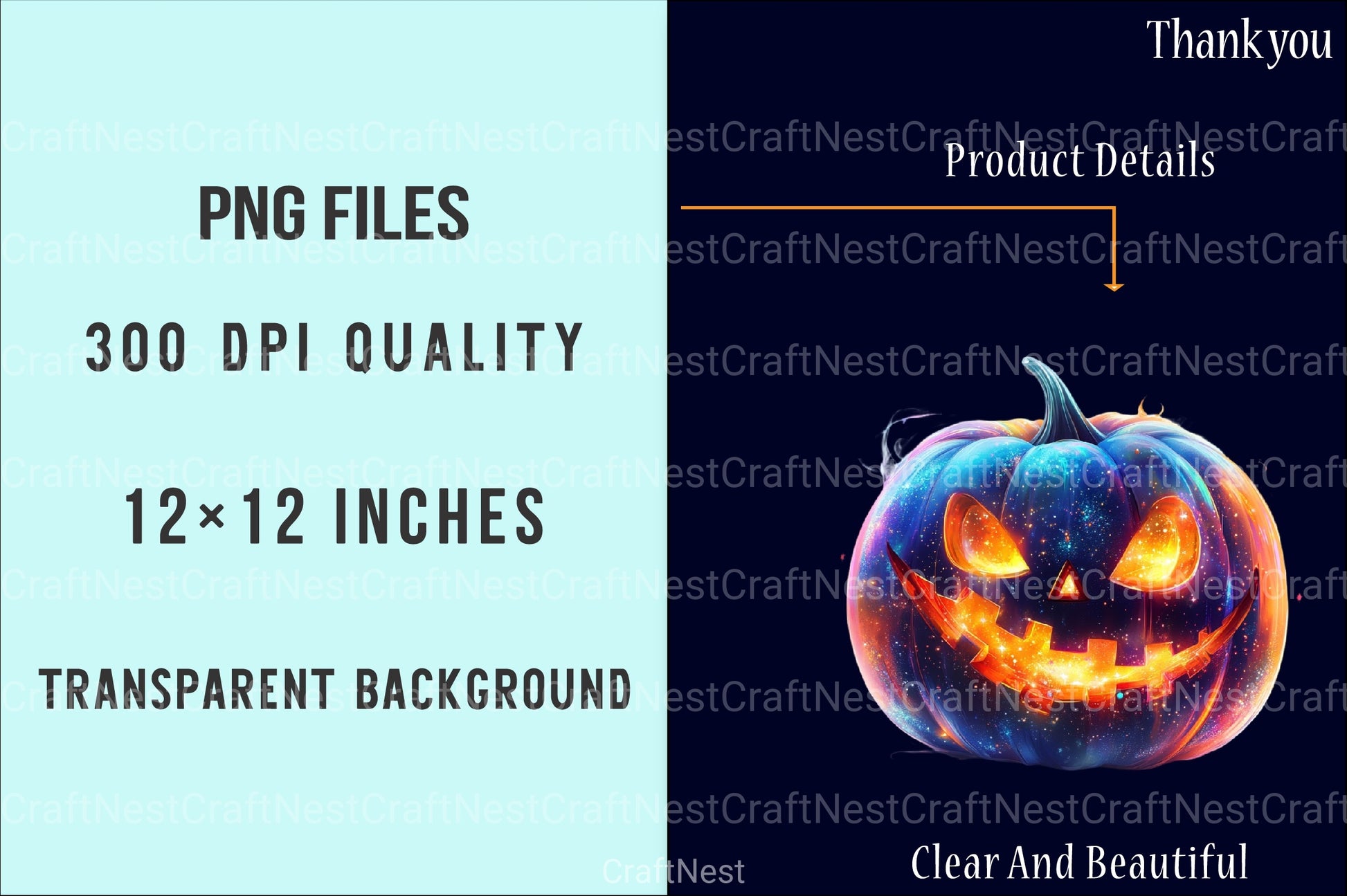 Halloween Pumpkin Clipart Bundle 99 - CraftNest - Digital Crafting and Art