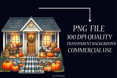Fall Aesthetic Clipart Bundle - CraftNest - Digital Crafting and Art