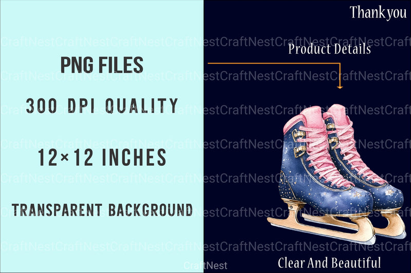 Whimsical Christmas Cute Holiday Illustrations Clipart Bundle - CraftNest - Digital Crafting and Art