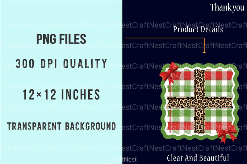 Coquette Christmas Frame Border Clipart Bundle - CraftNest - Digital Crafting and Art