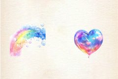 Pastel Soap Bubbles Clipart Bundle 2 - CraftNest - Digital Crafting and Art