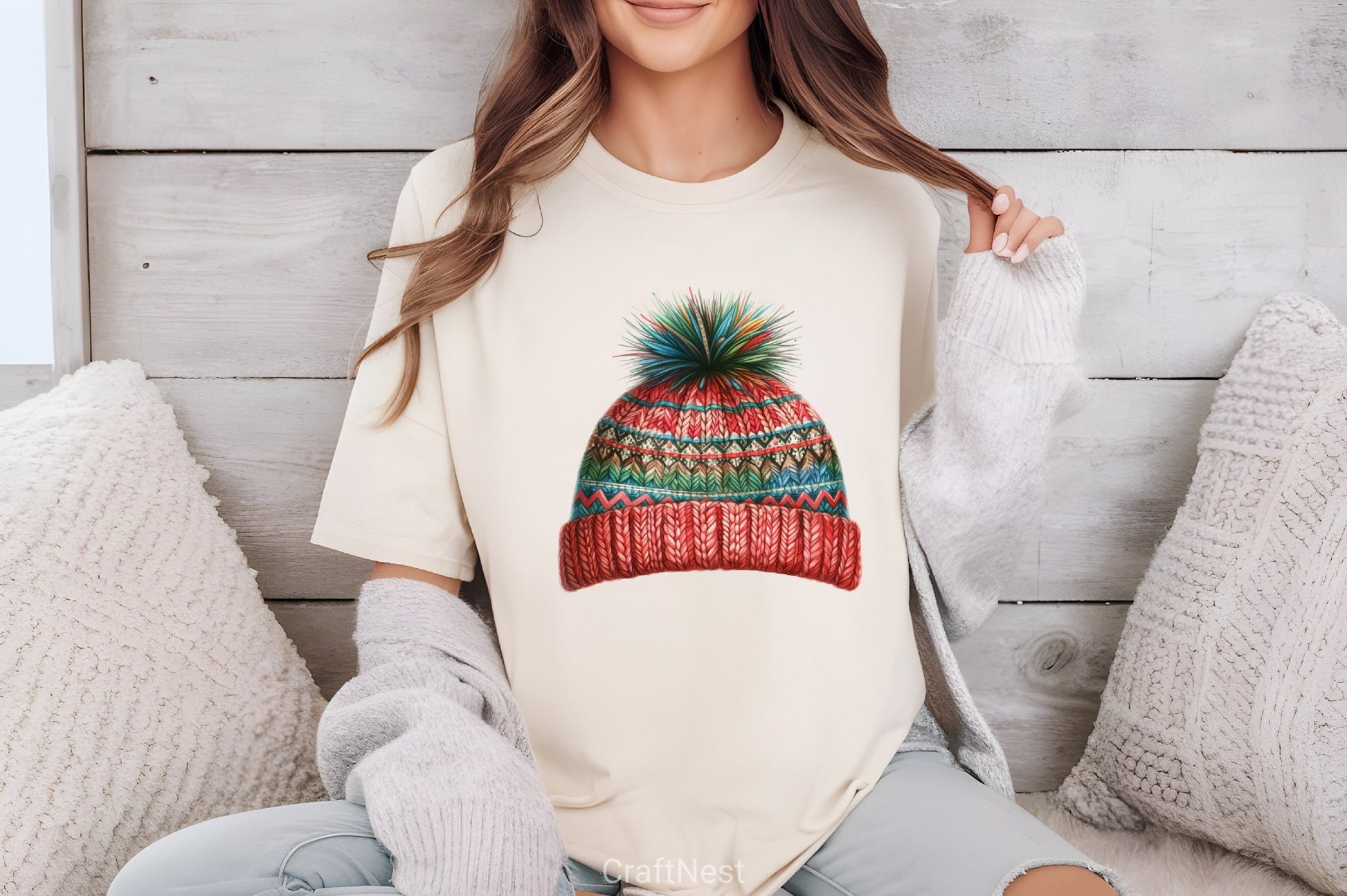 Winter Hat Set Clipart Bundle - CraftNest - Digital Crafting and Art