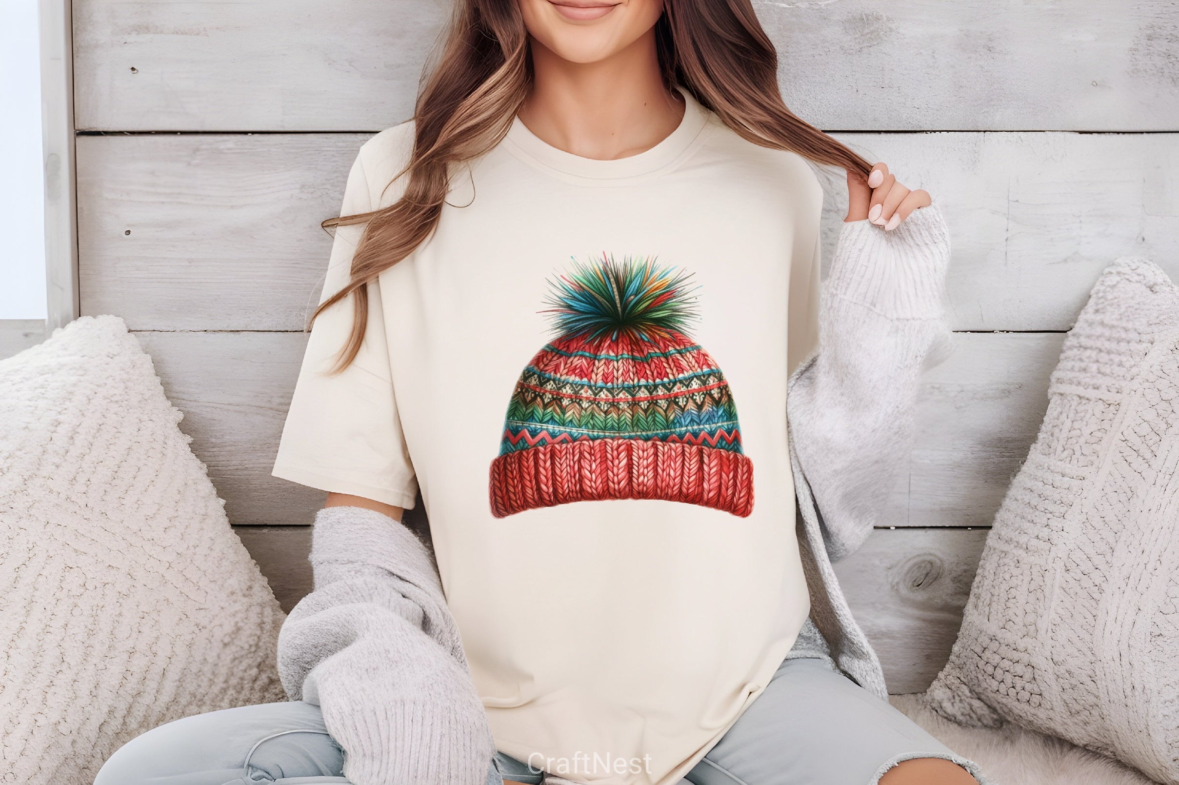 Winter Hat Set Clipart Bundle - CraftNest - Digital Crafting and Art