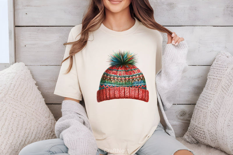 Winter Hat Set Clipart Bundle - CraftNest - Digital Crafting and Art