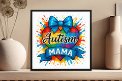 Autism Mama Shirt Clipart Bundle - CraftNest - Digital Crafting and Art