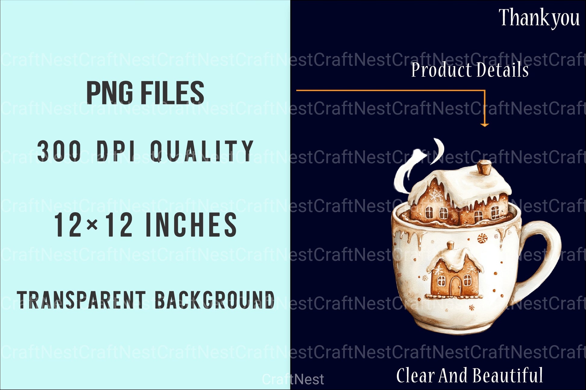 Christmas Sweets & Cozy Winter Clip Art Bundle - CraftNest - Digital Crafting and Art