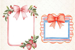 Coquette Summer Frame Clipart Bundle - CraftNest - Digital Crafting and Art