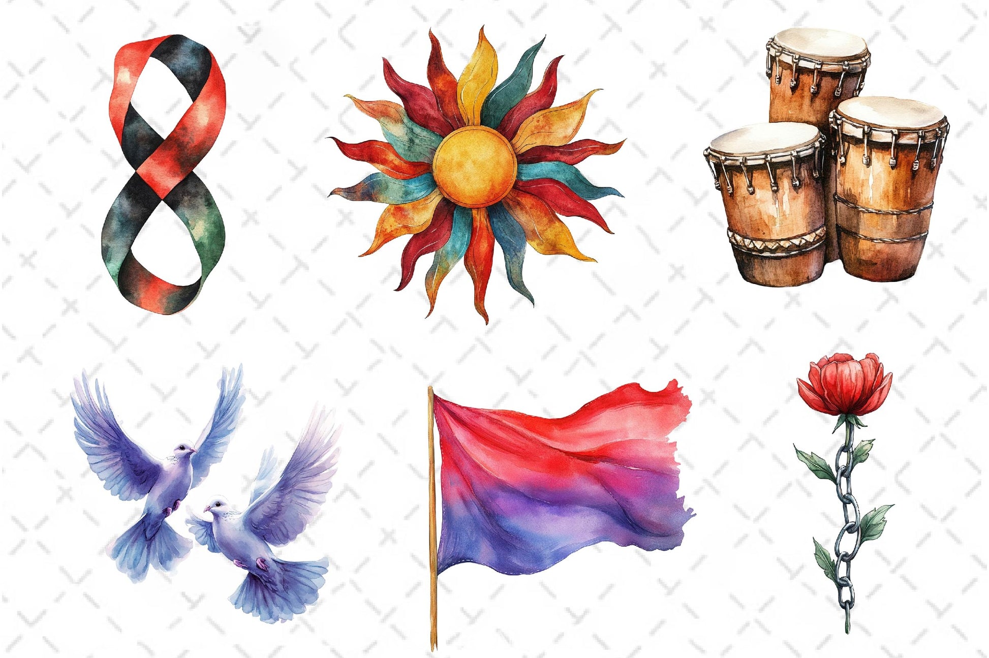 Minimalist Juneteenth Clipart Bundle - CraftNest - Digital Crafting and Art