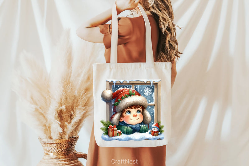 Christmas Kids Clipart Bundle - CraftNest - Digital Crafting and Art