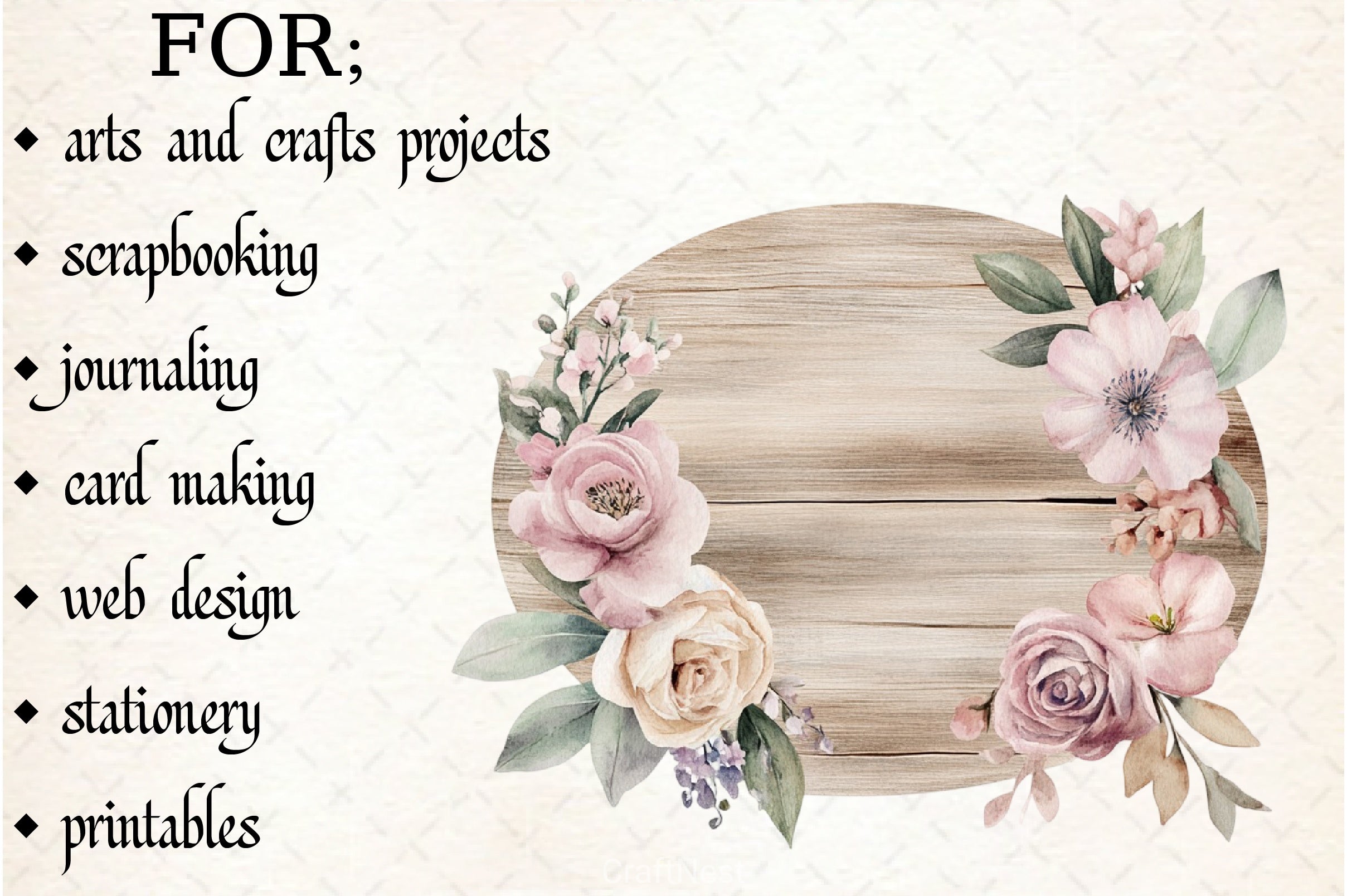 Spring Sign Board Clipart Bundle - CraftNest - Digital Crafting and Art