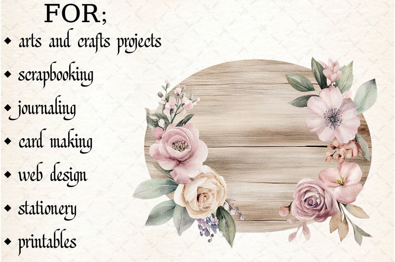 Spring Sign Board Clipart Bundle - CraftNest - Digital Crafting and Art