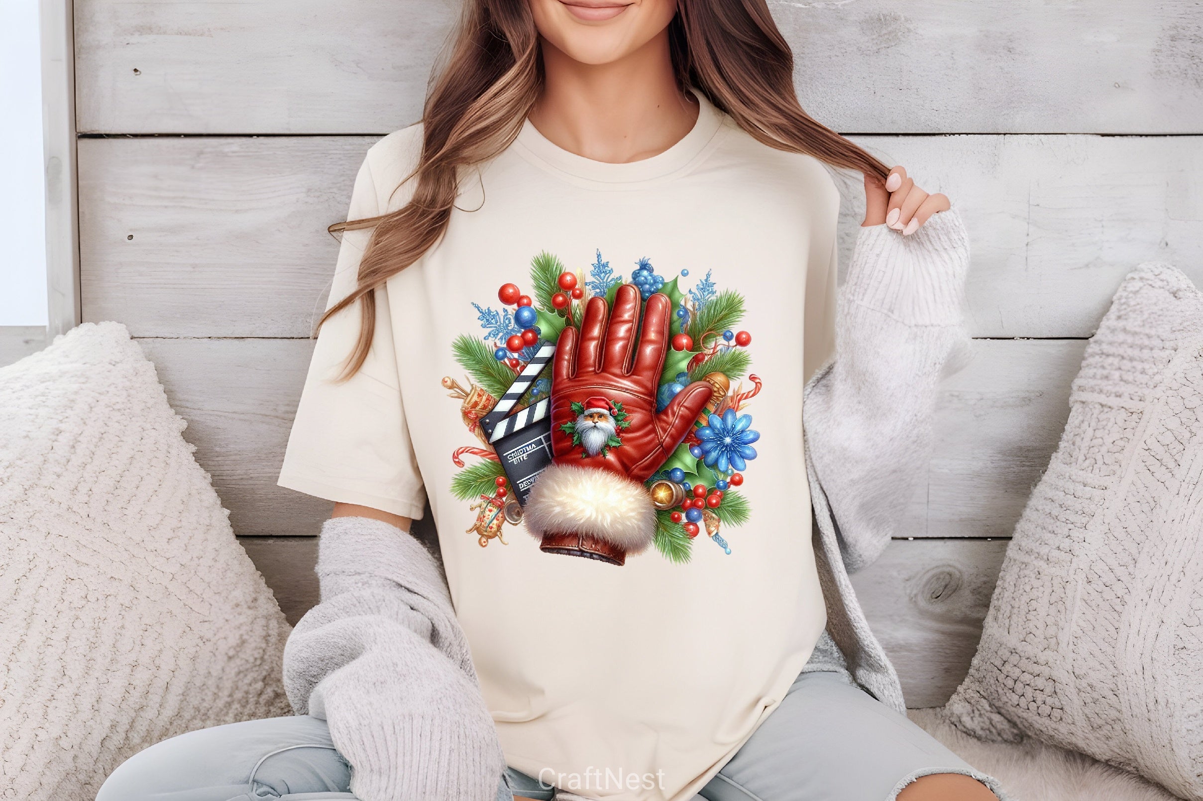 Christmas Movie Night Clipart Bundle 4 - CraftNest - Digital Crafting and Art