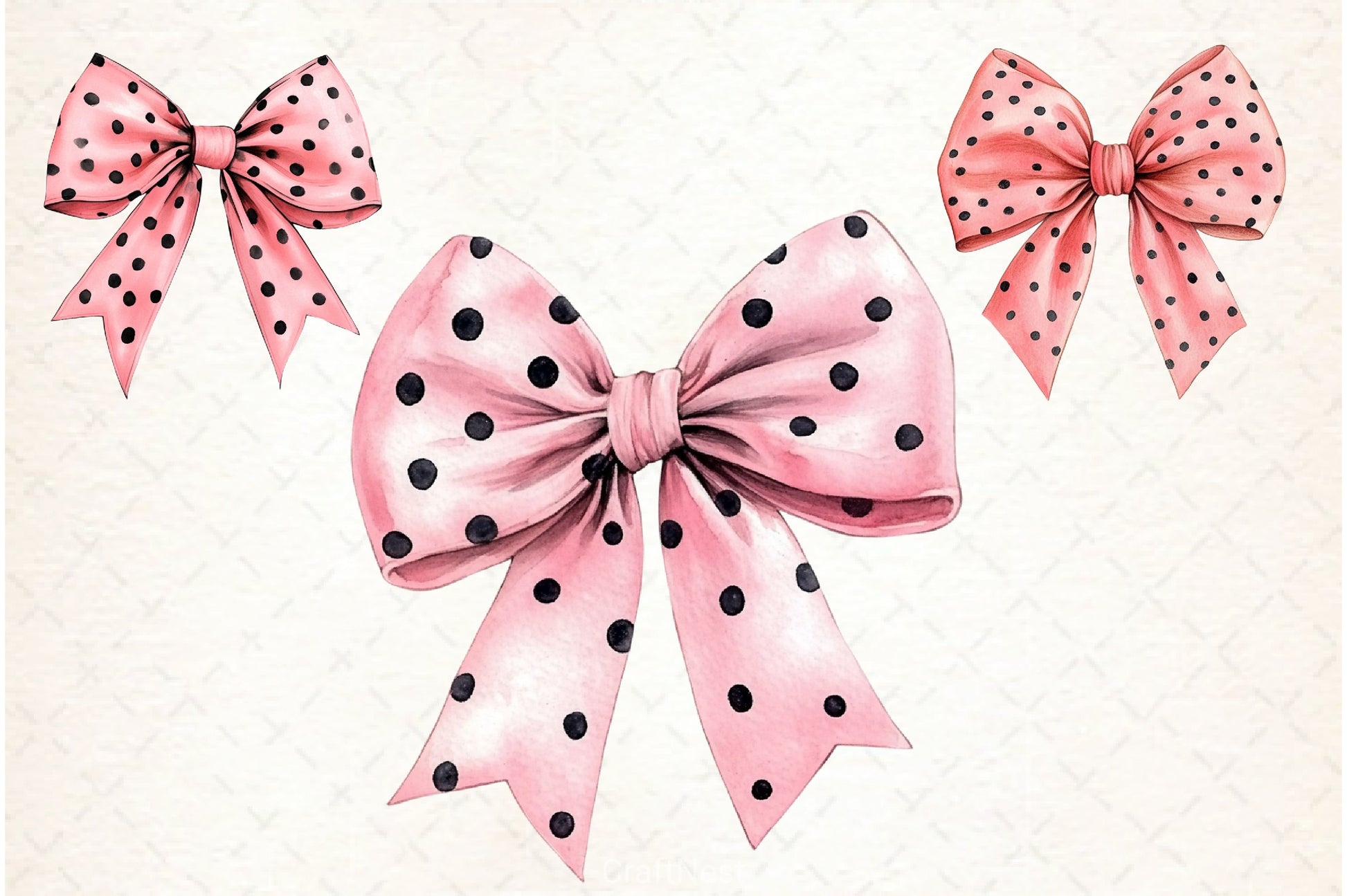 Halloween Coquette Bow Clipart Bundle 2 - CraftNest - Digital Crafting and Art